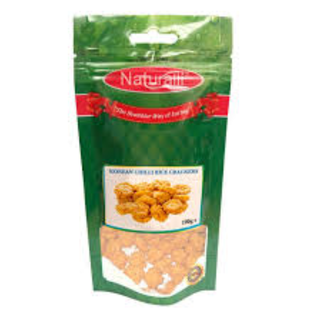 NATURALLI KOREAN CHILLI CRACKERS 100G